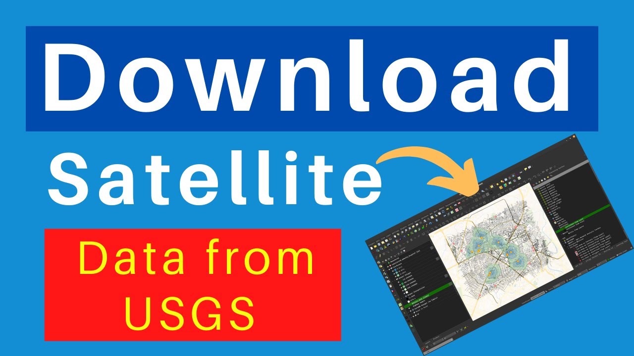 🔥 Free Satellite Data Download | Complete Tutorial