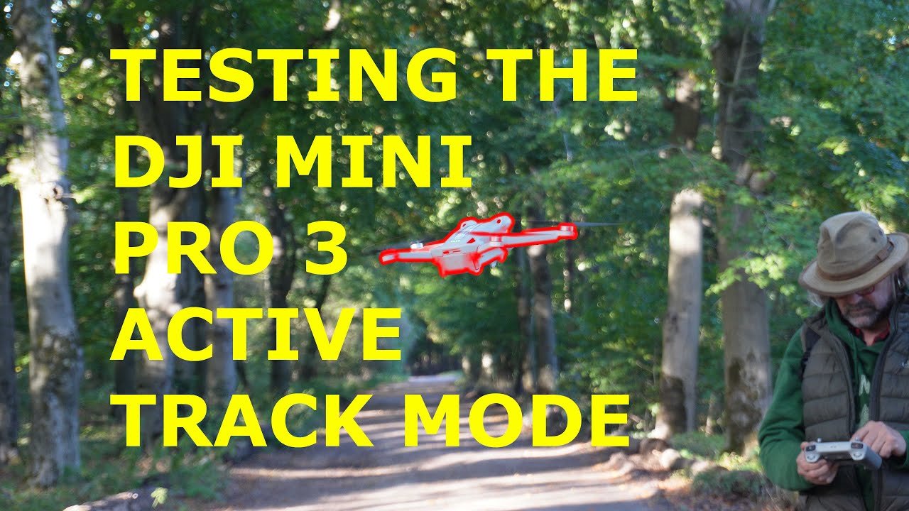 DJI Mini Pro 3 Active Track test. - YouTube
