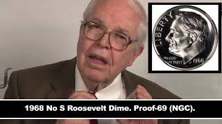 Stacks Bowers Introduces The 1968 No S Roosevelt Dime From The 2012 Ana