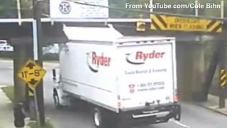 'Can opener bridge' leaves trucks topless
