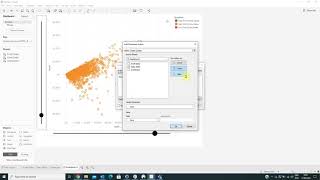 Custom Sliders for Scatter Plot in Tableau (RO)