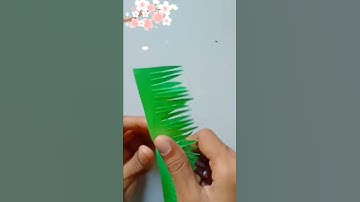 How To Make Miniature Tree With Paper. #shorts #tzeasycraft
