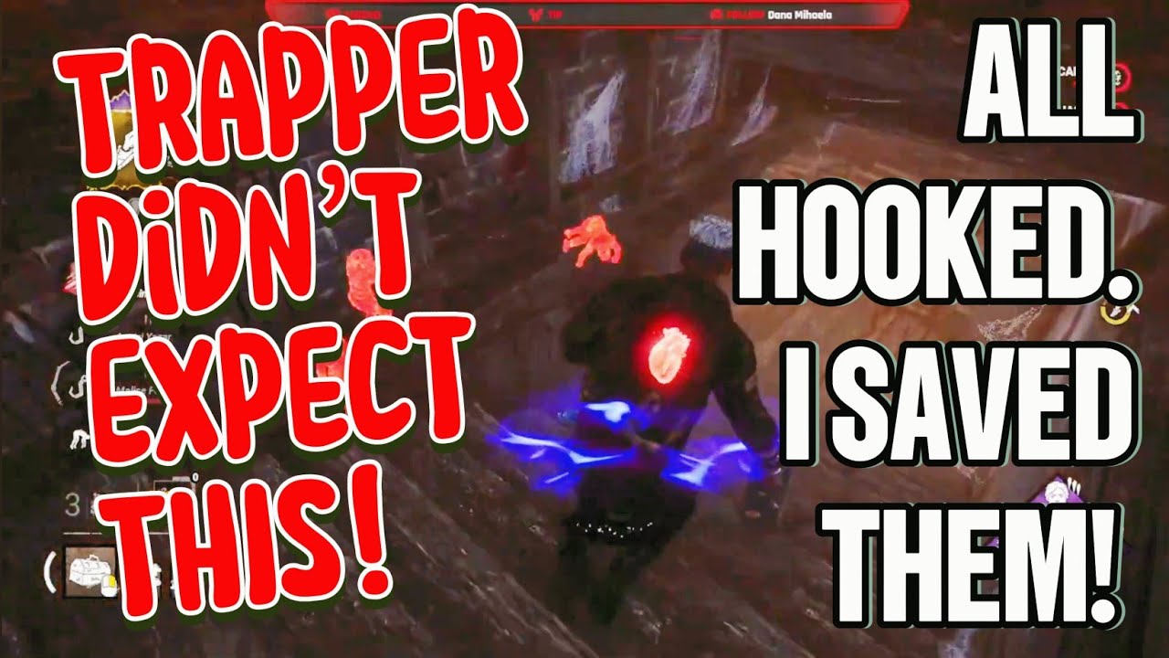 Insane Basement Save vs Trapper! Vittorio Clutch Moment | DBD Survivor