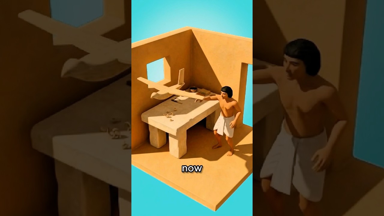 Did This 2,200-Year-Old Egyptian Bird Really Glide? 🦅 | Saqqara Bird #shorts #viral