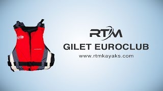 RTM - GILET EUROCLUB - AIDE A LA FLOTTABILITE