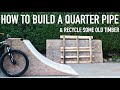 Comment construire un quart de tuyau dans votre cour