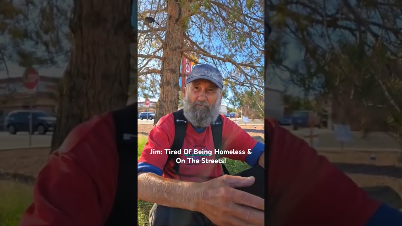 Jim Is Tired Of Being Homeless On The Streets Addiction Mentalhealth Newvideo