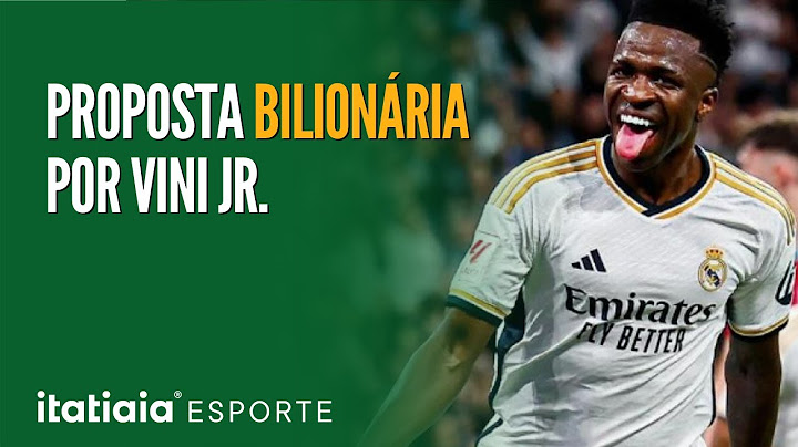 VINI JR. RECEBE PROPOSTA BILIONÁRIA