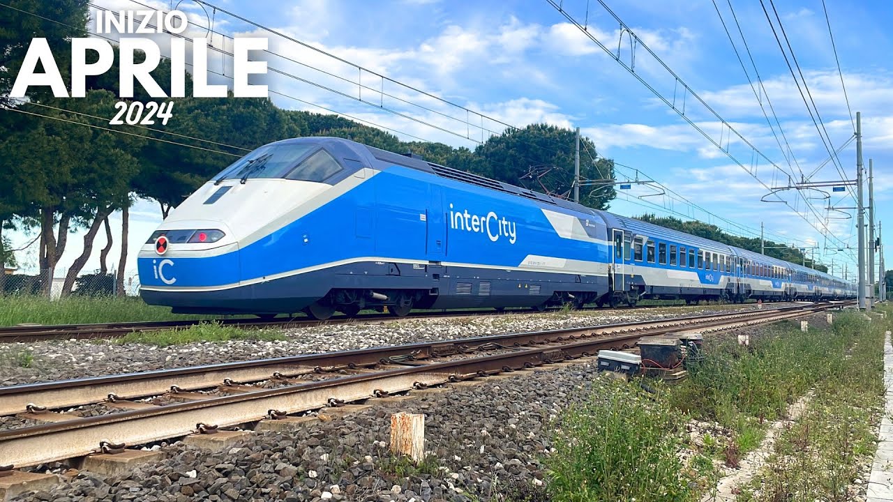 TRENI DI OGNI TIPO A INIZIO APRILE NELLA STAZIONE DI PINETO ATRI! [PT.2]