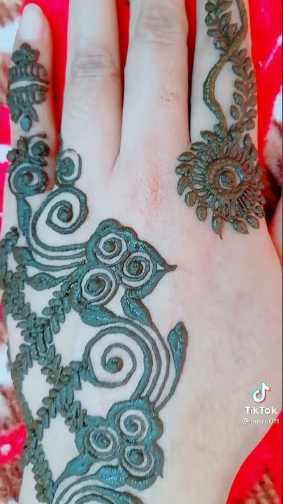 2021 New Mehide Desing | Simple Mehide Desing | By  Sadia  Akther  ❤️❤️❤️