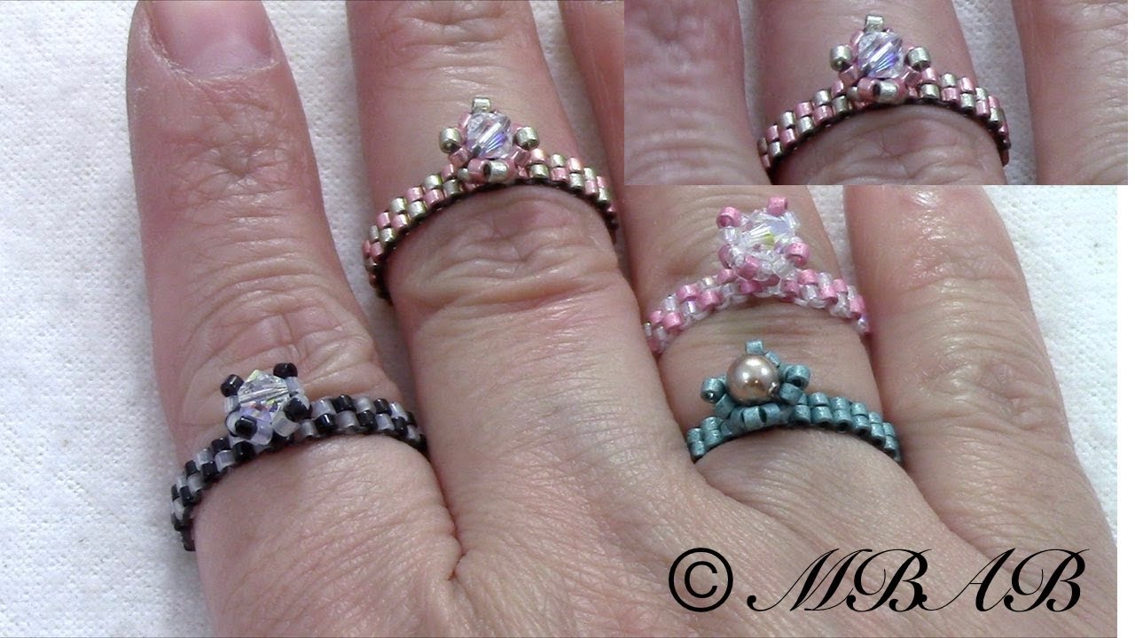 Square Stackable Ring - YouTube