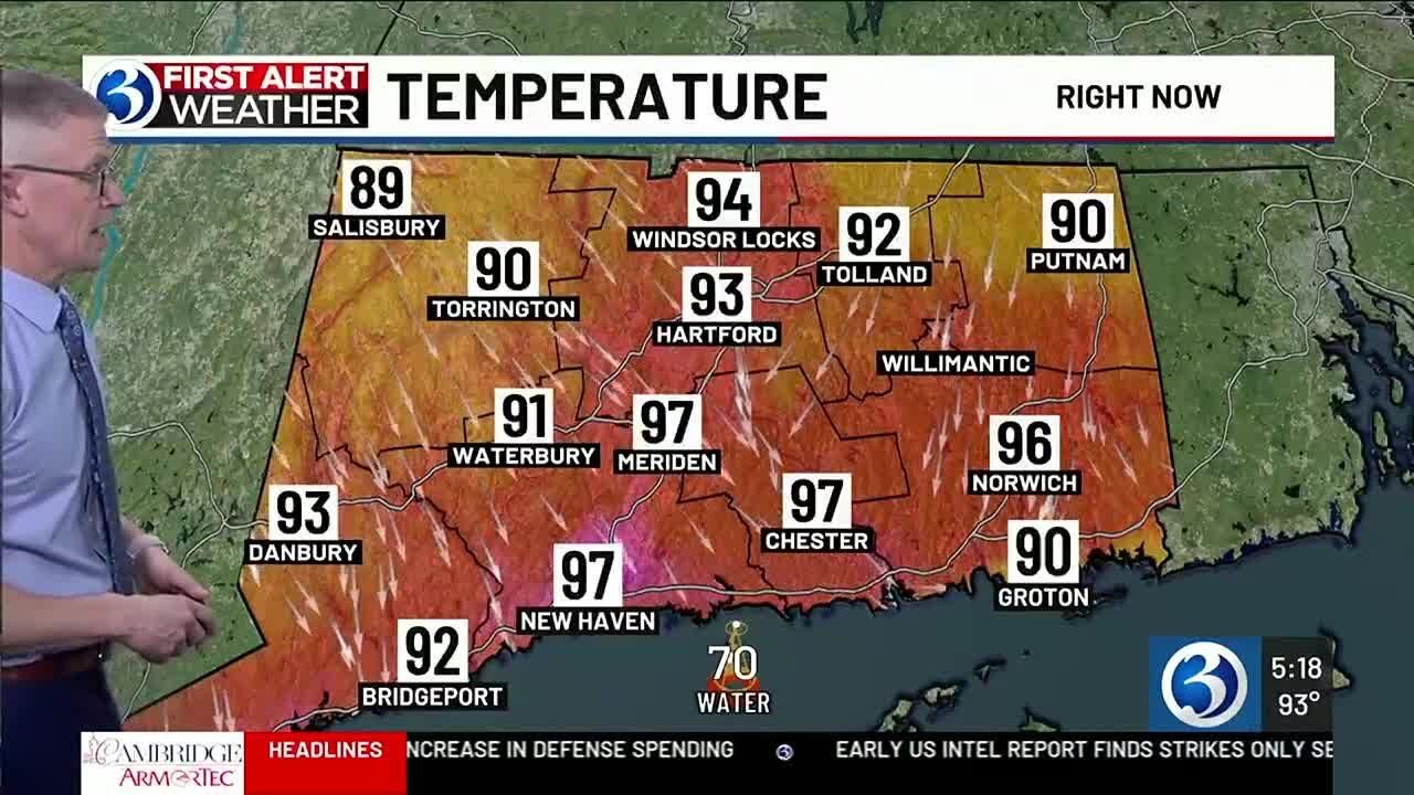 Technical Discussion: One more First Alert Weather Day as the heat wave ...