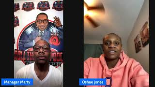 “SURROUNDED BY FOOD & CAN’T EAT.”| Oshae Jones on Boxer lifestyle
