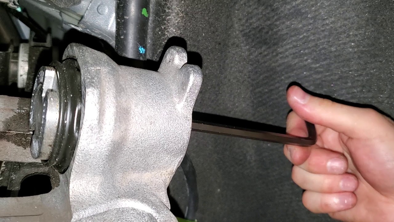 2016 To 2021 GM Chevrolet Camaro Manually Turning Back EPB (Electric