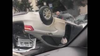 Видео ДТП в Краснодаре на ул. Трамвайная 20.03.2017 от Автомобильный Краснодар, Трамвайная улица, Краснодар, Россия