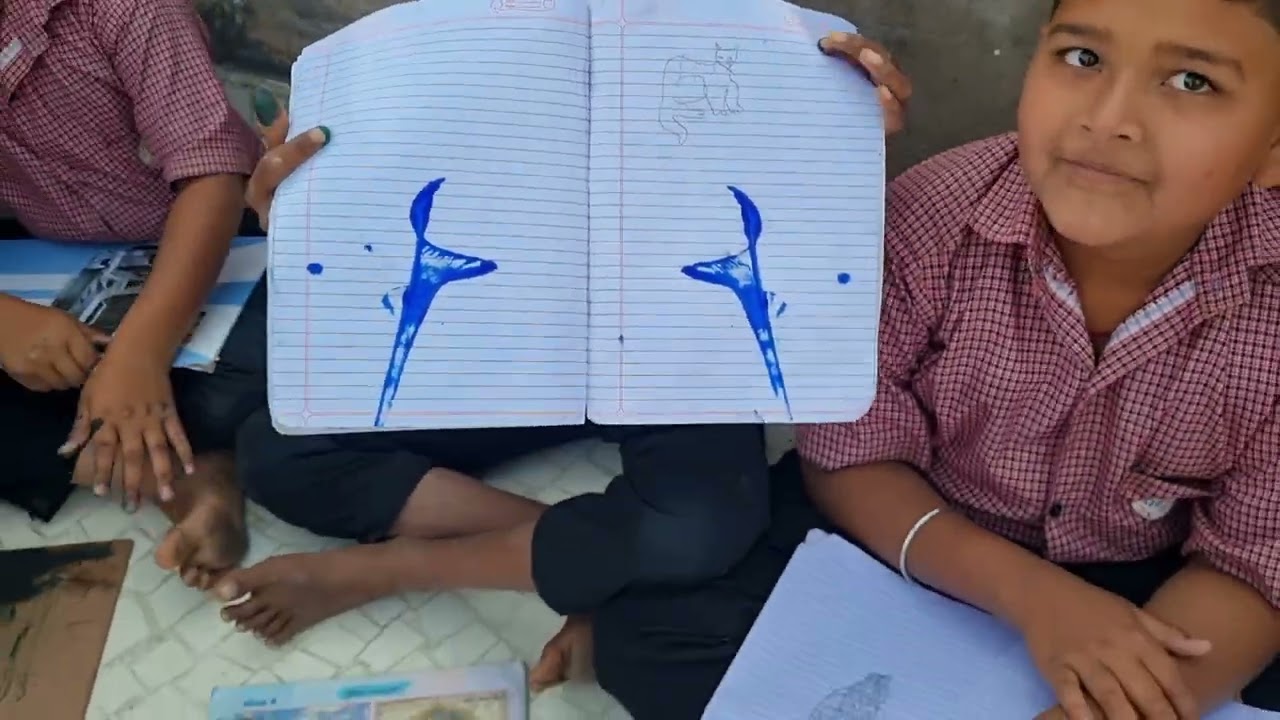  દોરી અને રંગોની કળા (Thread Pulling Art)