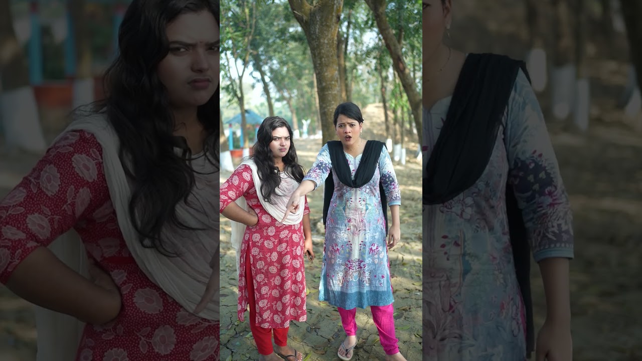 দুই পাগলীর ঝগড়া #foryou #funny #shortvedio#comedy