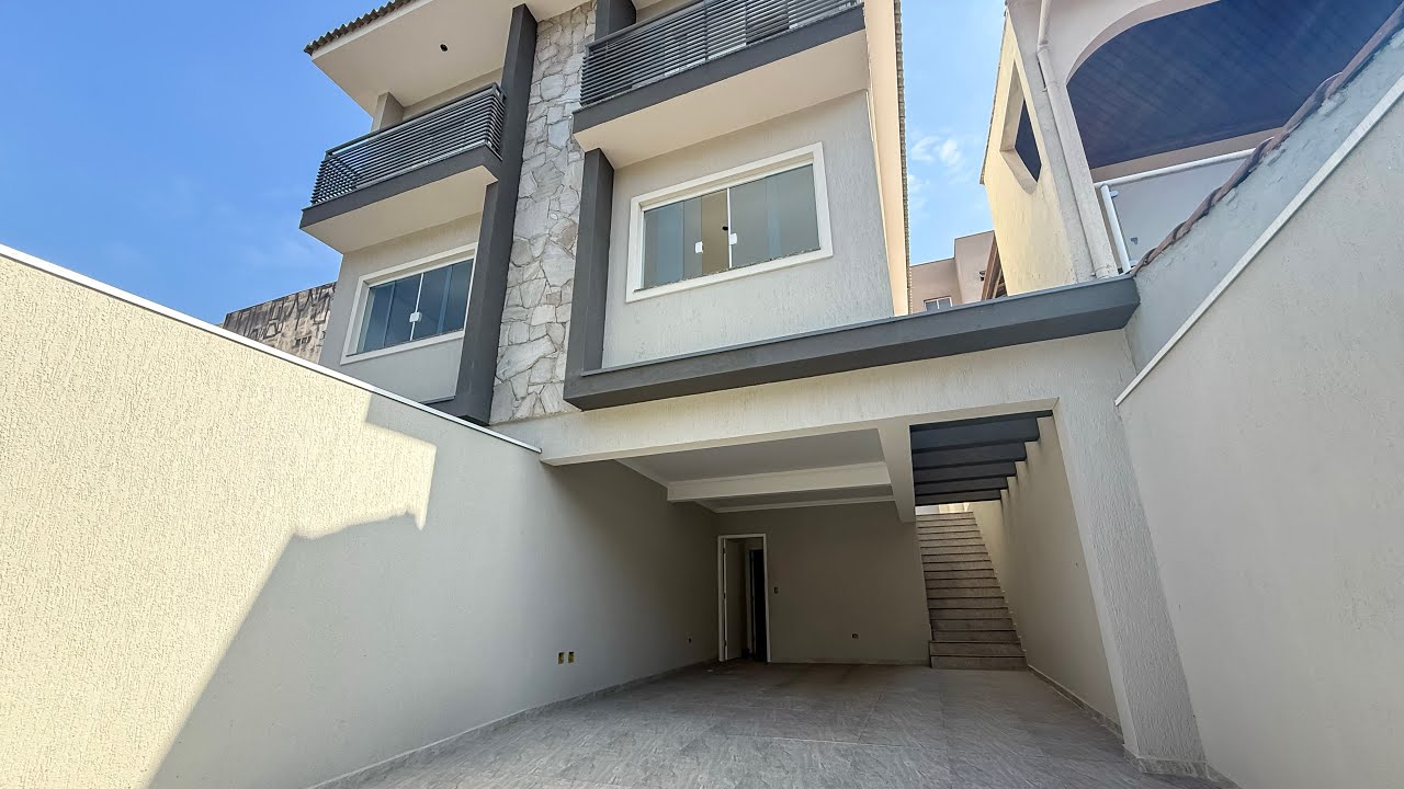 GRANDE OPORTUNIDADE! Sobrado Novo 153 m² com 3 suítes no Bela Vista em Osasco