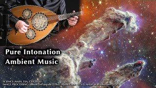 Pure Intonation Oriental Oud Meditation Music + Hubble / Webb Space Telescope Images "Sanctuary"