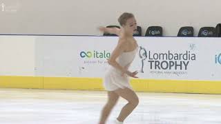 Anastasiia Gubanova 2023 Lombardia Trophy FS