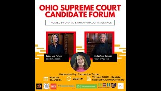 Supreme Court of Ohio - Candidate Forum March 4, 2024