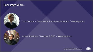 Backstage With MeasureMatch + deepskydata