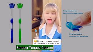 Scraper Tongue Cleaner #gadgets #gadgetshop #gadgetsshorts screenshot 5