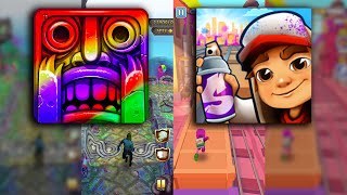 Temple Run 2 Holi Festival Vs Subway Surfers Mumbai Holi – Guy Dangerous Vs Zombie Jake Endless Run