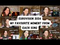 EUROVISION 2024 - MY FAVOURITE MOMENTS FROM EACH SONG!