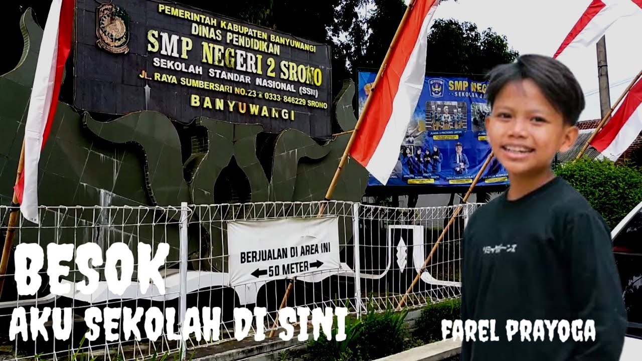 HEBOH..!! FAREL PRAYOGA ADA DI SEKOLAHAN  SMPN 2 SRONO.