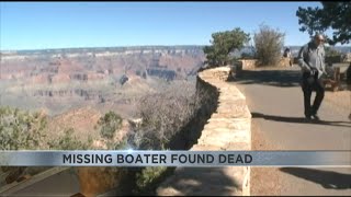 Missing boater found dead at Grand Canyon National Park