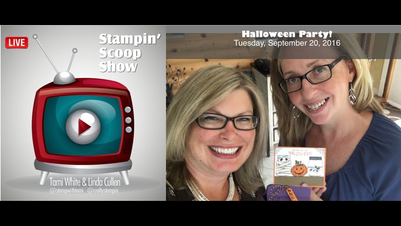 The Stampin Scoop Show Episode 18 - Stampin Up Halloween Party