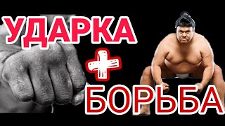 Ударка плюс борьба два приёма ММА это жёсткий спорт