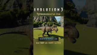 DLC Tyrannosaurus rex tie-RAN-oh-SAWR-us REX #jurassicworldevolution #dlc