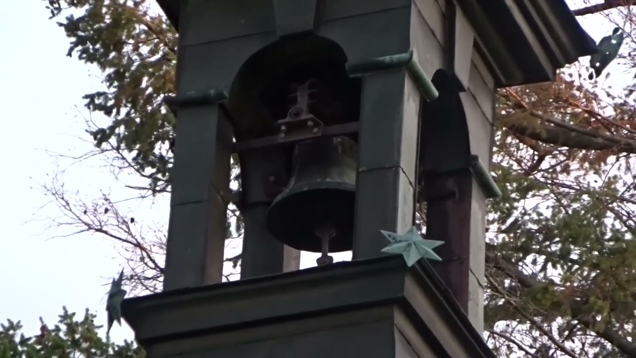 SOPRON (H) - Nepomuki Szent János kápolna harangja - esti harangszó + esti harangkörkép