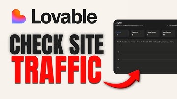 How to Check Website Traffic on Lovable.dev (Lovable AI Guide)