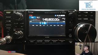 การตั้งค่าพื้นฐาน D-Star บน iCOM IC-9700-T