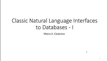 03-Classic Natural Language Interfaces for Databases