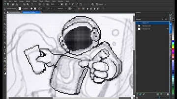 Pixel Art by Stefan Lindblad | Speed Drawing