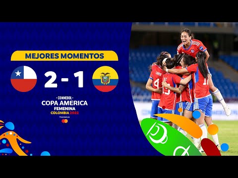 #CAFem | Chile 2-1 Ecuador | Highlights