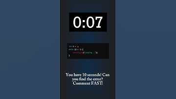 🔍Can You Spot the Infinite Loop? 99% Fail! (JavaScript Challenge)