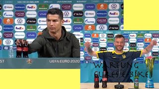 Christiano Ronaldo COLAGATE - Lukaku Yarmolenko Pogba and HEINEKEN COCA COLA