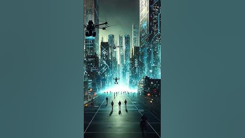 The AI-Controlled City: A Futuristic Cyberpunk Story | AI-Generated Animation