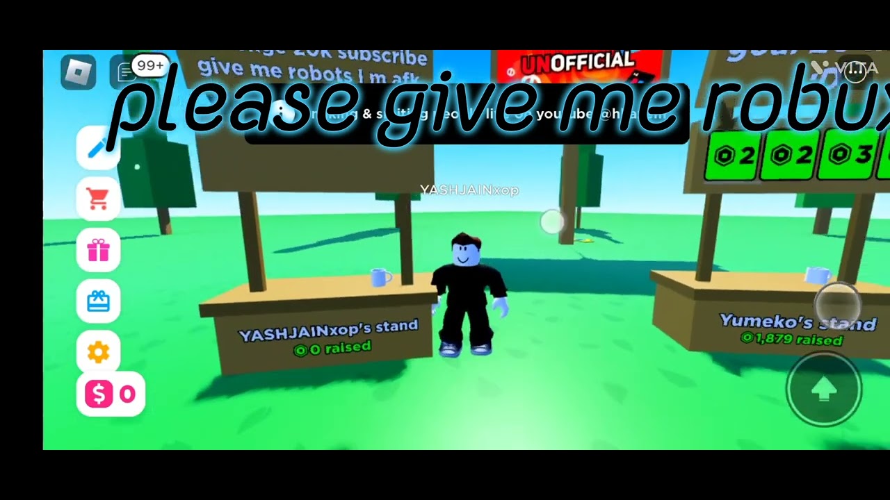 Please Give Me Robux Youtube