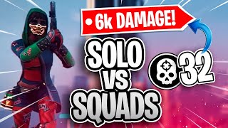 6k Damage! Solo Vs Squad 32 Kill Win! Hyper Scape Gameplay