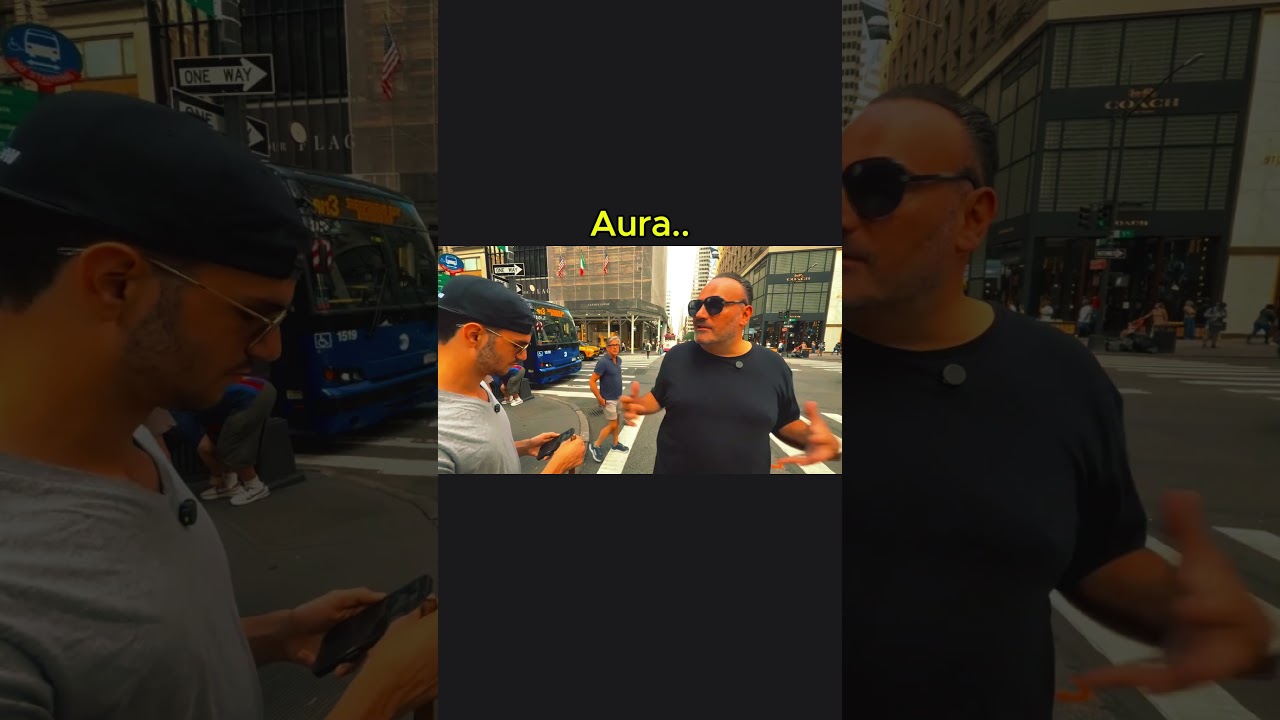 Sonny and Bek walking the NY streets 