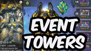 I Climbed Every Floor In The New Event Towers & This Was At The Top - Marvel Contest of Champions