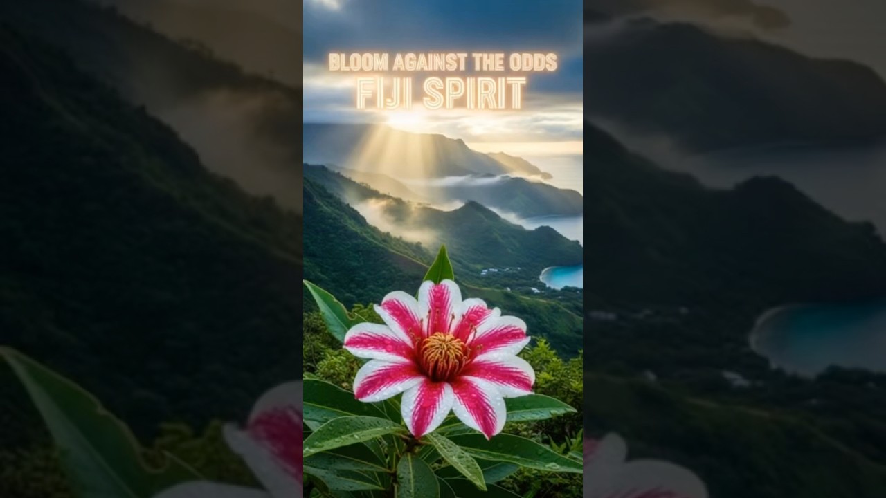 Tagimoucia: Bloom Through the Impossible 🌸 Fiji’s Symbol of Resilience
