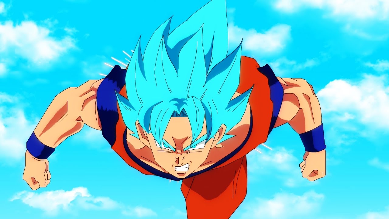 Goku 2D animation