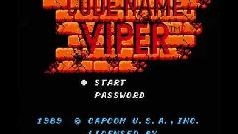Code Name - Viper (NES) Music - Area 05 and 06